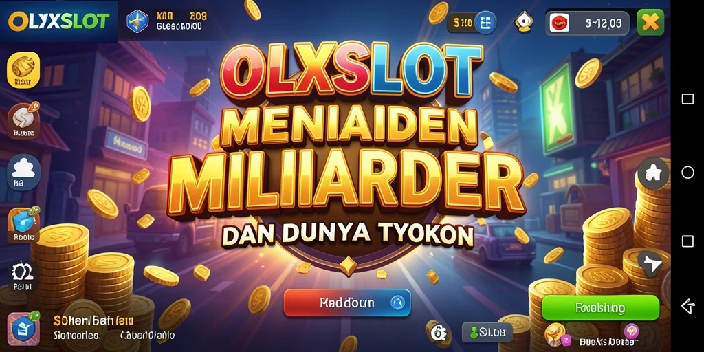 Tampilan gameplay menarik dari OLXSLOT dengan elemen Tycoon yang kuat.